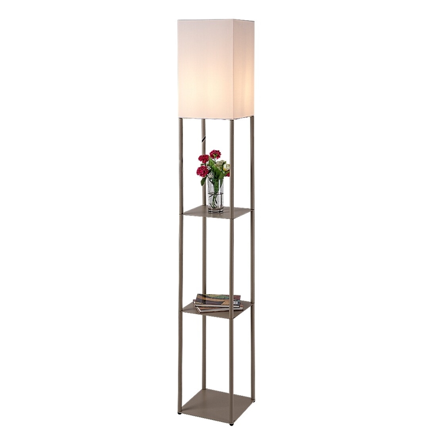 Rabalux - Lampa stojąca z półkami 1xE27/40W/230V beżowa
