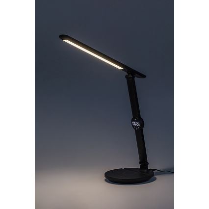 Rabalux - LED Ściemnialna dotykowa lampa stołowa z wyświetlacz LED/9W/230V 3000/4000/6500K