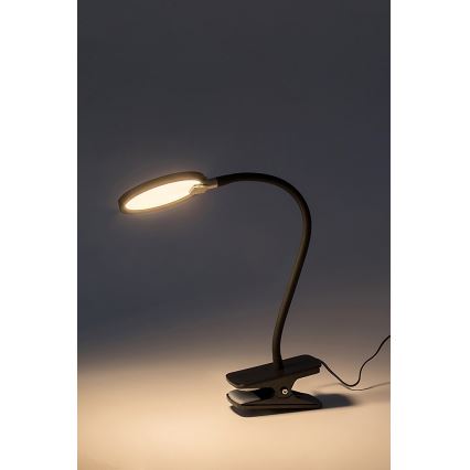 Rabalux - LED Lampa stołowa ściemnialna z klipsem LED/7W/230V 3000K