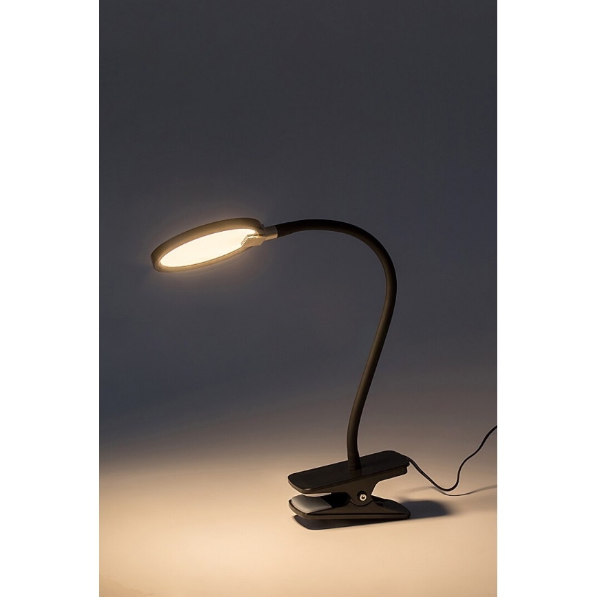 Rabalux - LED Lampa stołowa ściemnialna z klipsem LED/7W/230V 3000K