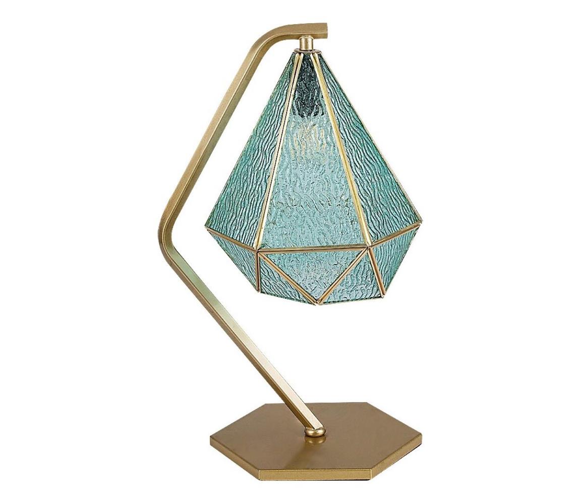 Rabalux 74200 - Lampa stołowa NORAH 1xE14/40W/230V złoty/niebieski