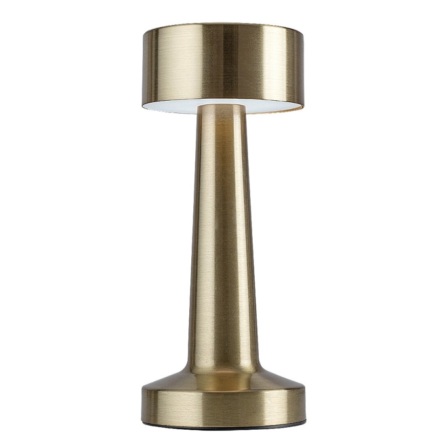 Rabalux - LED Akumulatorowa dotykowa lampa stołowa LED/2,7W/5V 1200mAh 3000/4000/6000K złota