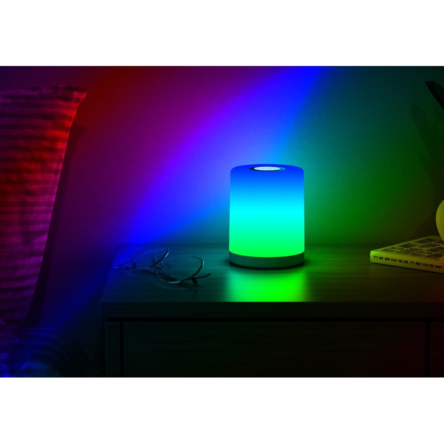 Rabalux - LED RGB Akumulatorowa lampa stołowa LED/0,8W/5V 1800mAh