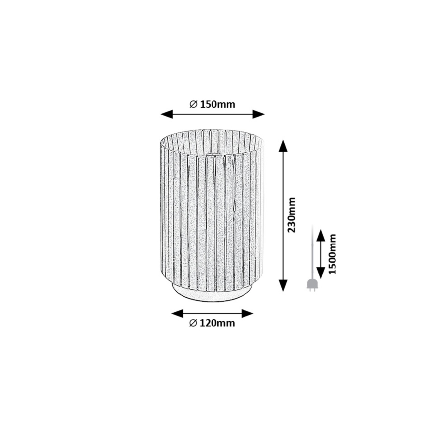 Rabalux - Lampa stołowa 1xE27/6W/230V