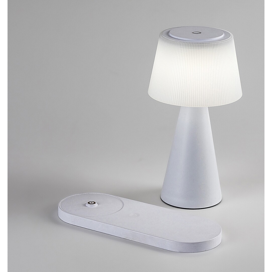Rabalux - LED Ściemnialna akumulatorowa lampa stołowa z ładowaniem bezprzewodowym LED/5W/5V 3000/4000/5000K