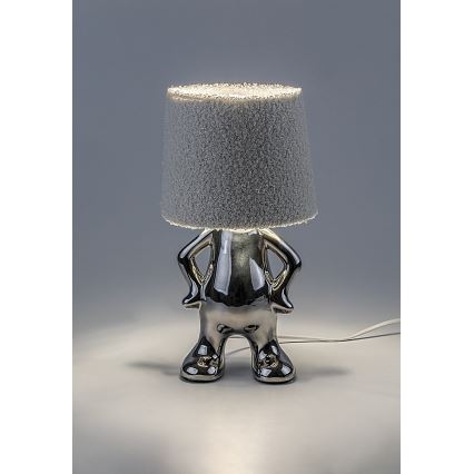 Rabalux - Lampa stołowa 1xE14/40W/230V chrom błyszczący