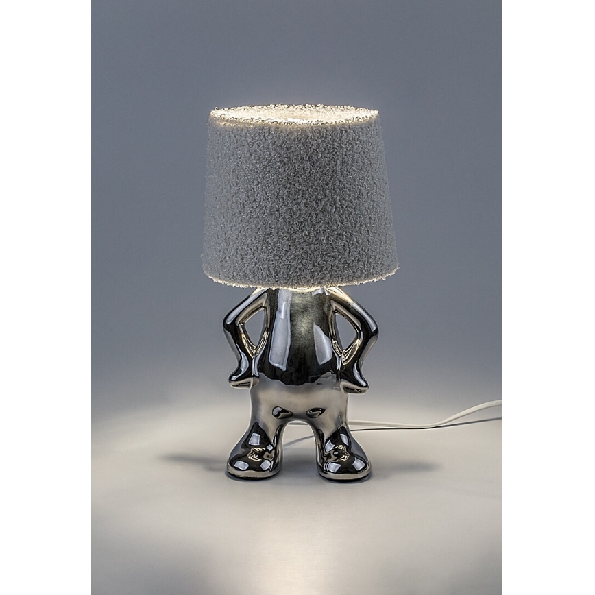 Rabalux - Lampa stołowa 1xE14/40W/230V chrom błyszczący