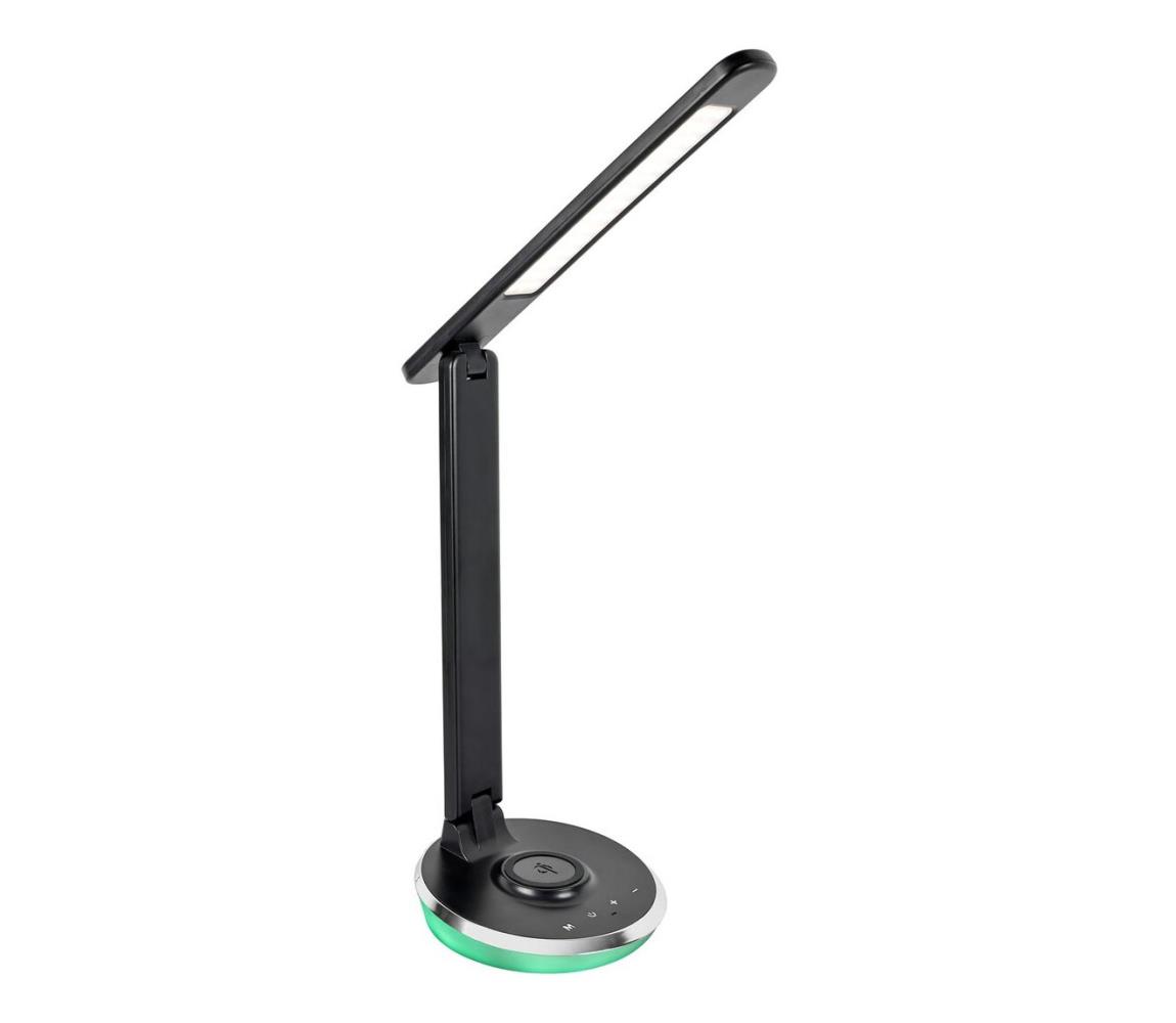 Rabalux 74226 -LED RGB Ściemnialna dotykowa lampa stołowa JACEY LED/6W/230V czarny