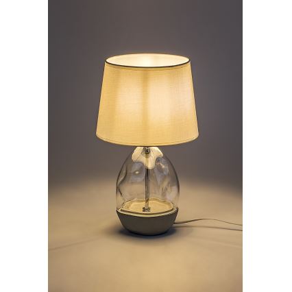 Rabalux - Lampa stołowa 1xE27/40W/230V biała