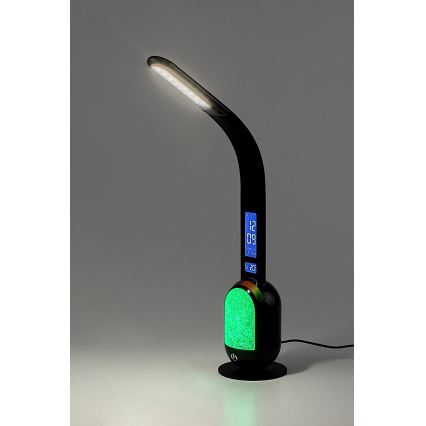 Rabalux - LED RGB Lampa ściemnialna stołowa LED/5W/230V czarny