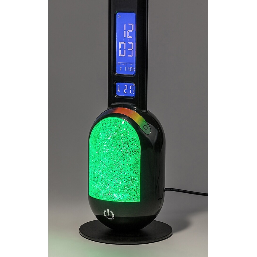 Rabalux - LED RGB Lampa ściemnialna stołowa LED/5W/230V czarny