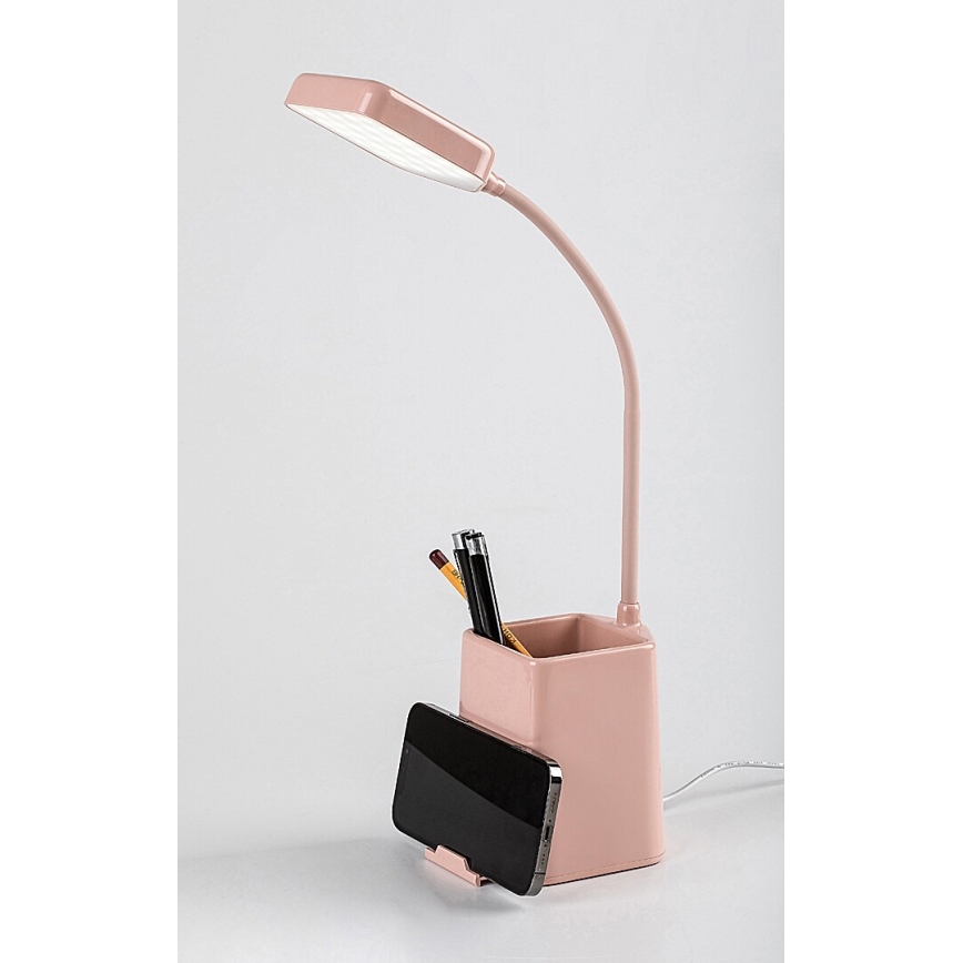Rabalux - LED Lampa stołowa ściemnialna LED/6W/230V 5000K różowa