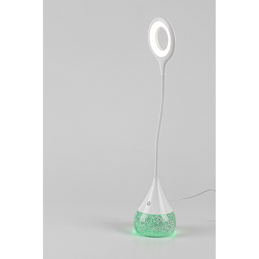 Rabalux - LED RGB Lampa ściemnialna stołowa LED/4W/230V biały