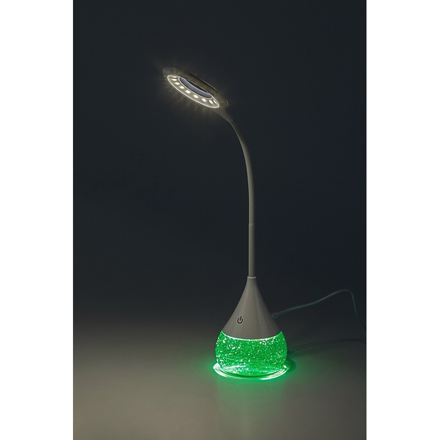 Rabalux - LED RGB Lampa ściemnialna stołowa LED/4W/230V biały