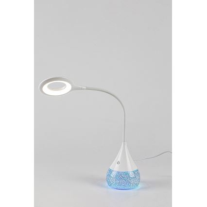 Rabalux - LED RGB Lampa ściemnialna stołowa LED/4W/230V biały