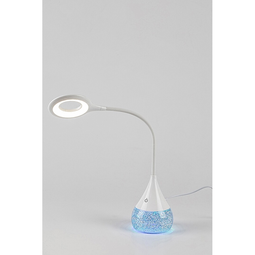 Rabalux - LED RGB Lampa ściemnialna stołowa LED/4W/230V biały