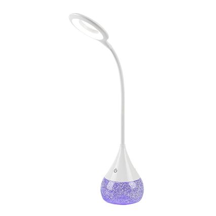 Rabalux - LED RGB Lampa ściemnialna stołowa LED/4W/230V biały