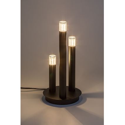 Rabalux - Lampa stołowa 3xG9/5W/230V czarna