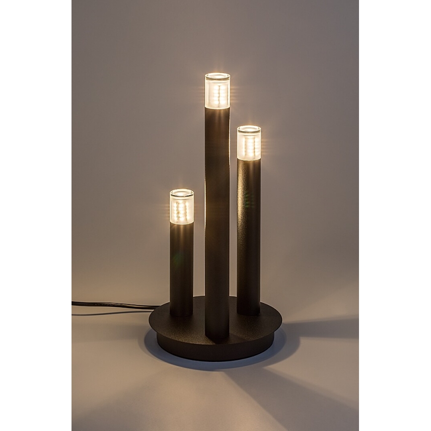 Rabalux - Lampa stołowa 3xG9/5W/230V czarna
