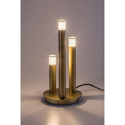 Rabalux - Lampa stołowa 3xG9/5W/230V złota