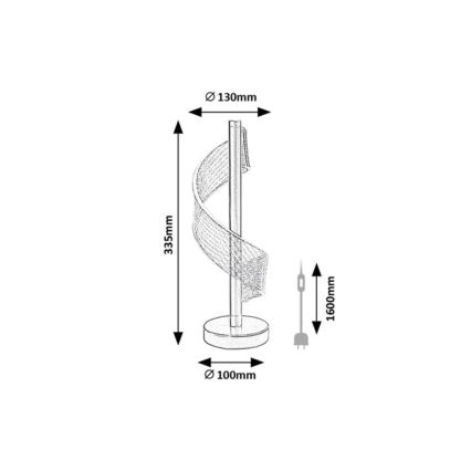 Rabalux - Lampa stołowa LED/6W/230V 3000K