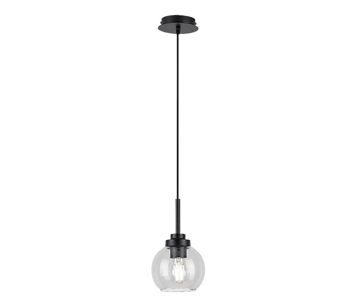 Rabalux 75006 - Bathroom żyrandol na lince TIRINA 1xE27/15W/230V czarne IP44
