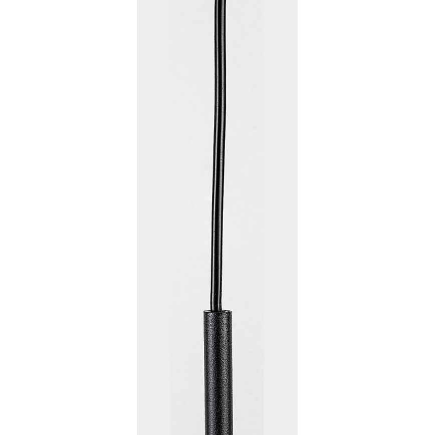 Rabalux - Bathroom żyrandol na lince 1xE27/15W/230V czarne IP44