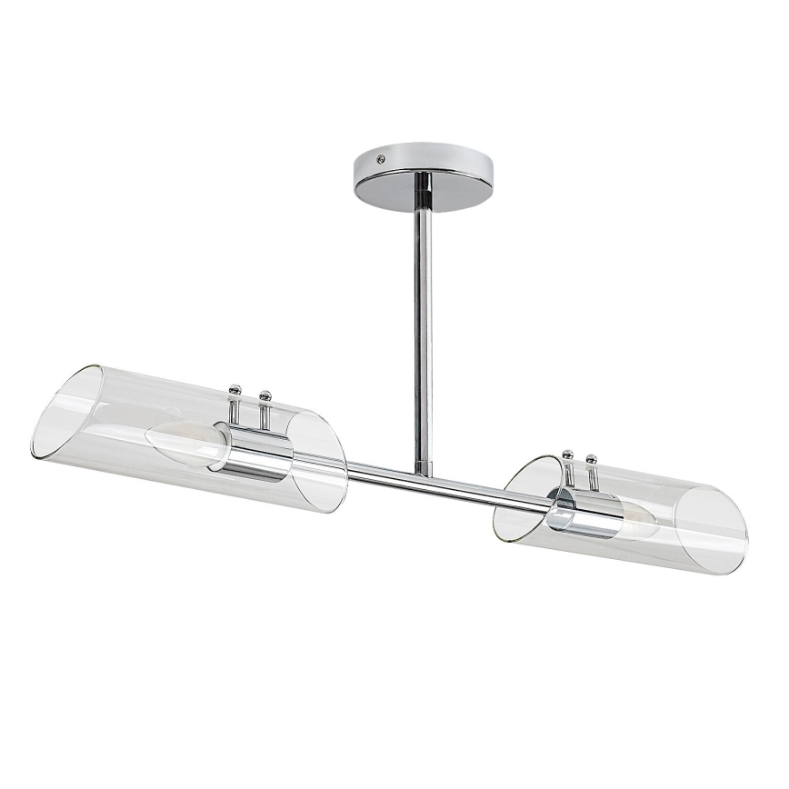 Rabalux - Żyrandol łazienkowy na drążku 2xE14/12W/230V IP44 chrom błyszczący