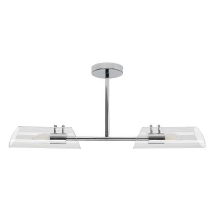 Rabalux - Żyrandol łazienkowy na drążku 2xE14/12W/230V IP44 chrom błyszczący