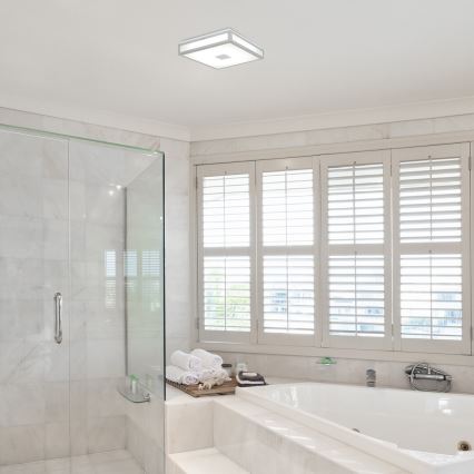 Rabalux - LED Plafon łazienkowy LED/18W/230V IP44 30x30 cm biały