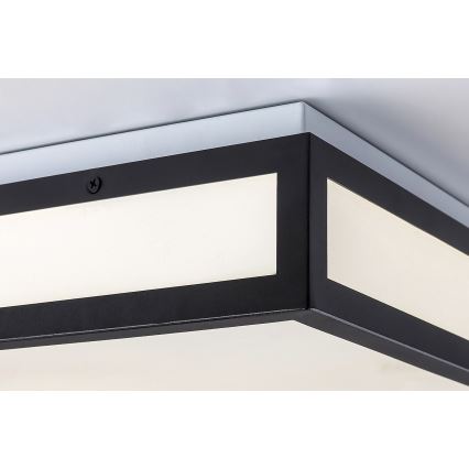 Rabalux - LED Plafon łazienkowy LED/24W/230V IP44 4000K czarny