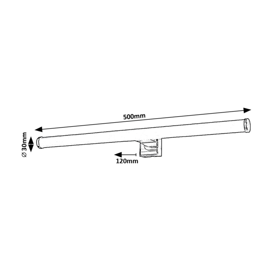 Rabalux - LED Łazienkowe oświetlenie lustra LED/9W/230V IP44 4000K
