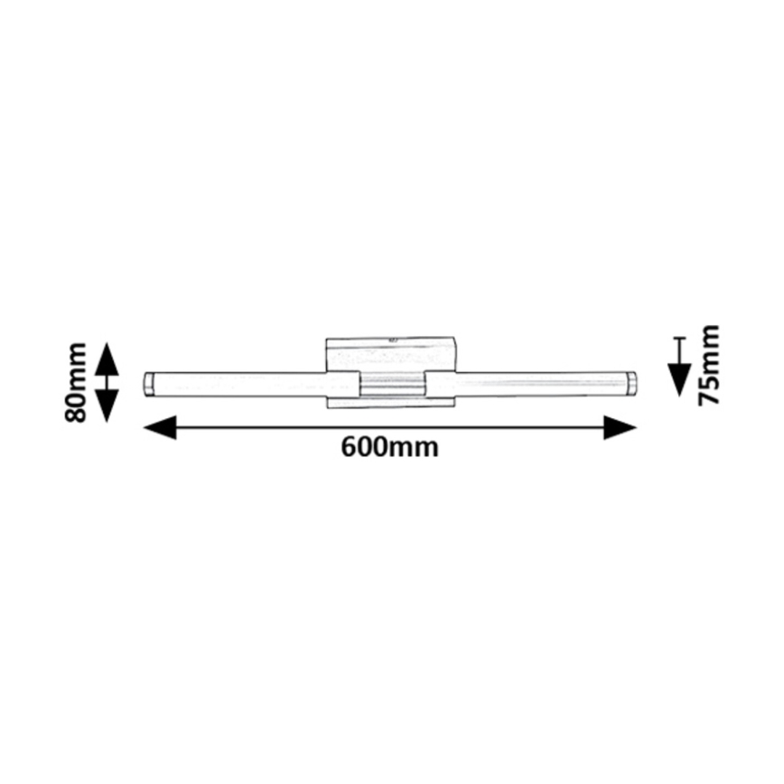 Rabalux - LED Kinkiet łazienkowy LED/8W/230V 4000K IP44