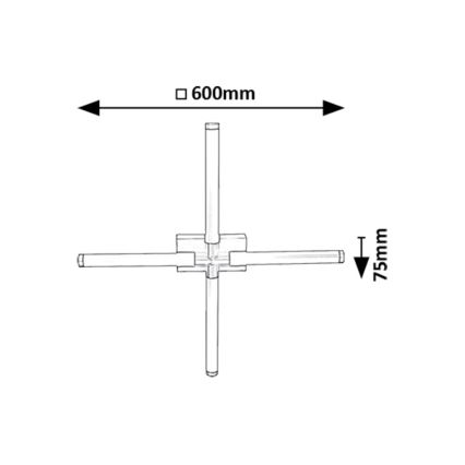 Rabalux - LED Kinkiet łazienkowy LED/16W/230V 4000K IP44