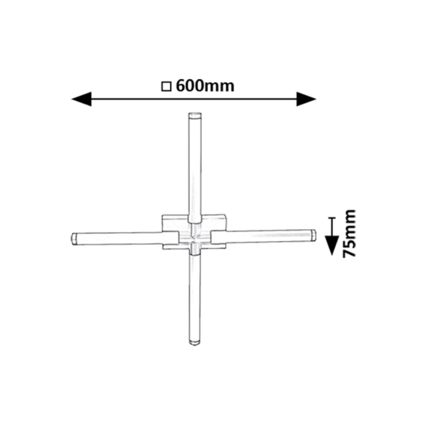 Rabalux - LED Kinkiet łazienkowy LED/16W/230V 4000K IP44