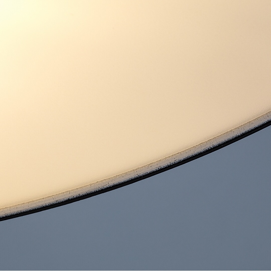 Rabalux - Zewnętrzna oprawa sufitowa 2xE27/9W/230V, średnica 29 cm, IP43, czarna