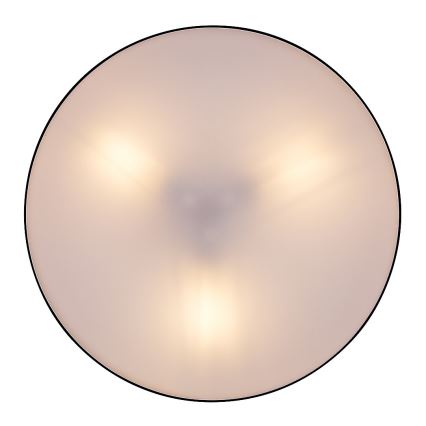 Rabalux - Zewnętrzna oprawa sufitowa 3xE27/9W/230V śr. 39 cm IP43 czarna