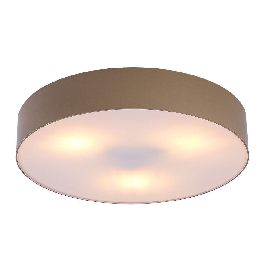 Rabalux - Zewnętrzna lampa sufitowa 3xE27/9W/230V śr. 39 cm IP43 beżowa