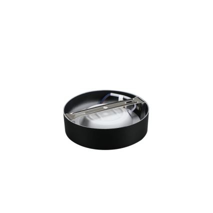 Rabalux - Oprawa sufitowa łazienkowa LED/7W/230V Ø 12 cm IP44 czarna