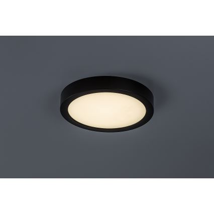 Rabalux - LED plafon łazienkowy LED/24W/230V śr. 22 cm IP44 czarny