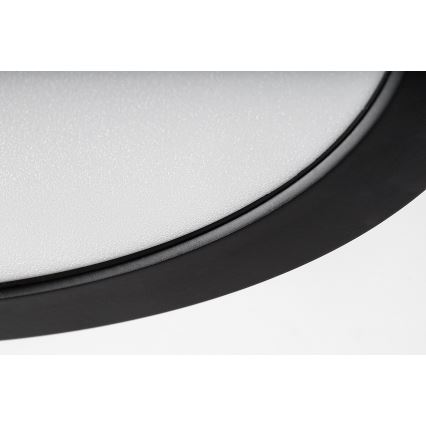 Rabalux - LED plafon łazienkowy LED/24W/230V śr. 22 cm IP44 czarny