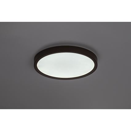 Rabalux - LED oprawa sufitowa łazienkowa LED/18W/230V 3000/4000/6000K Ø 29 cm IP44 brązowa