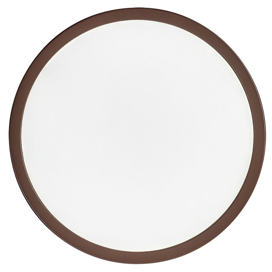 Rabalux - LED oprawa sufitowa łazienkowa LED/18W/230V 3000/4000/6000K Ø 29 cm IP44 brązowa