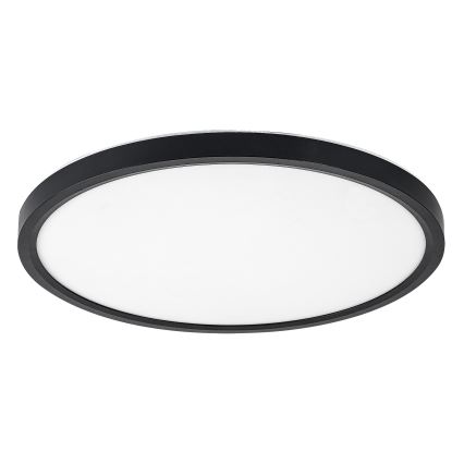 Rabalux - LED Plafon łazienkowy LED/24W/230V 3000/4000/6000K śr. 40 cm IP44 czarny