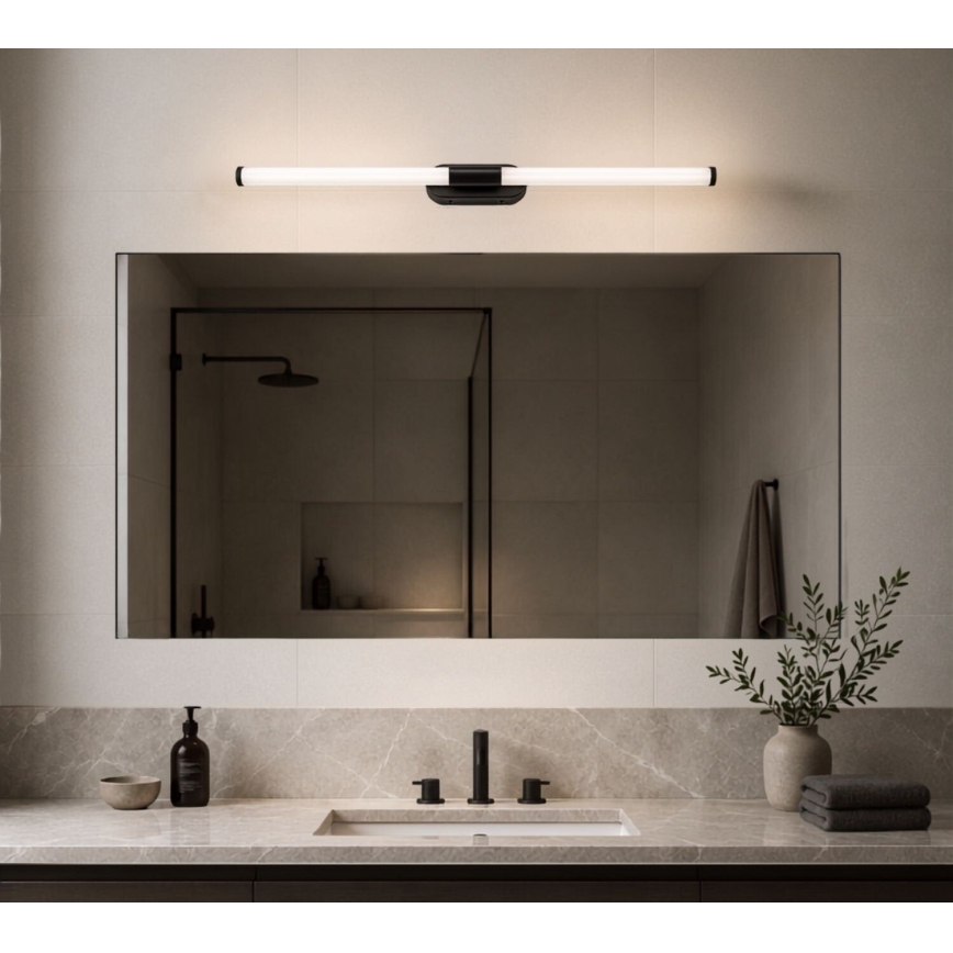 Rabalux - Oświetlenie lustra łazienkowego LED/8W/230V IP44 60 cm czarne