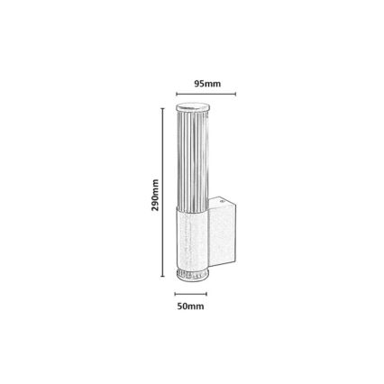 Rabalux - LED Kinkiet łazienkowy LED/6W/230V IP44 złoty