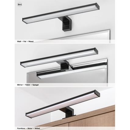 Rabalux - LED Oświetlenie lustra łazienkowego LED/12W/230V IP44 60 cm
