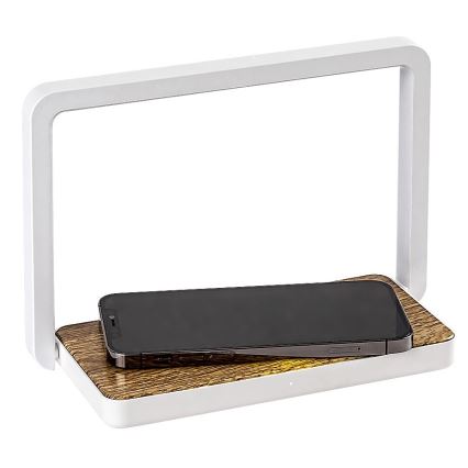 Rabalux - LED Lampa stołowa ściemnialna z wireless charger LED/4W/5V 3000K