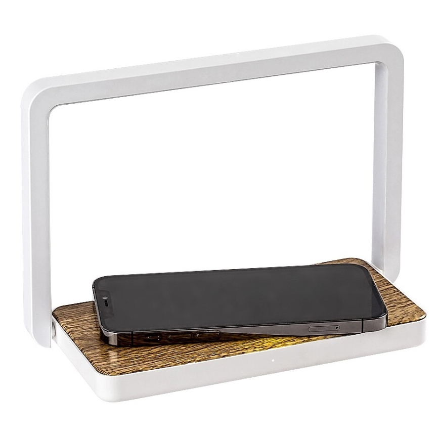 Rabalux - LED Lampa stołowa ściemnialna z wireless charger LED/4W/5V 3000K