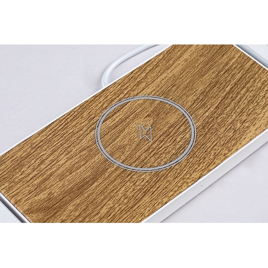 Rabalux - LED Lampa stołowa ściemnialna z wireless charger LED/4W/5V 3000K